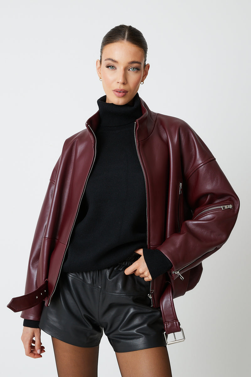 Allegra Leather Jacket