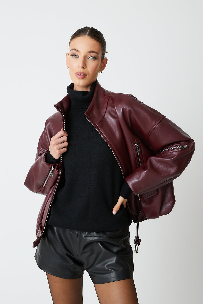 Allegra Leather Jacket