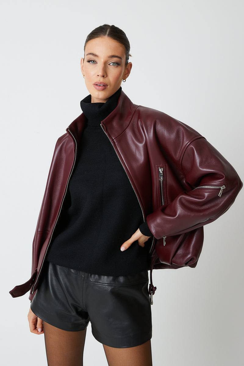 Allegra Leather Jacket