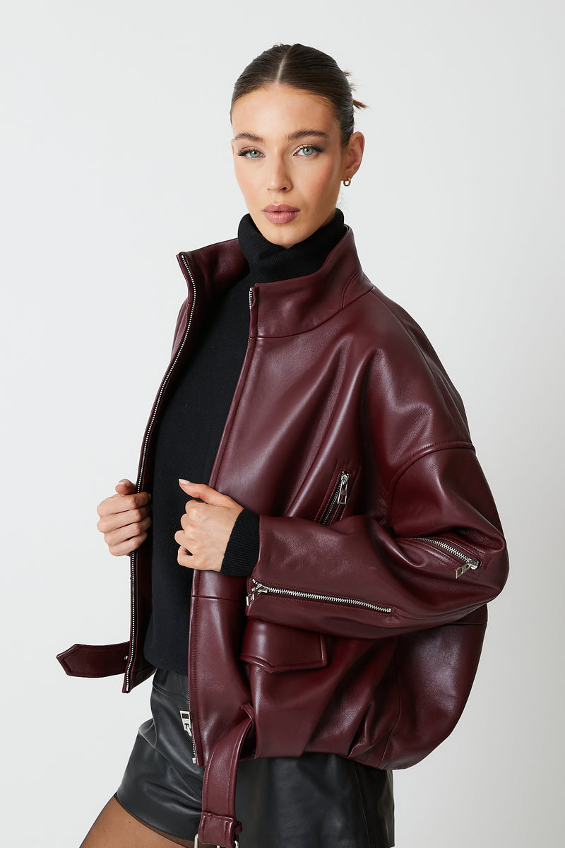 Allegra Leather Jacket