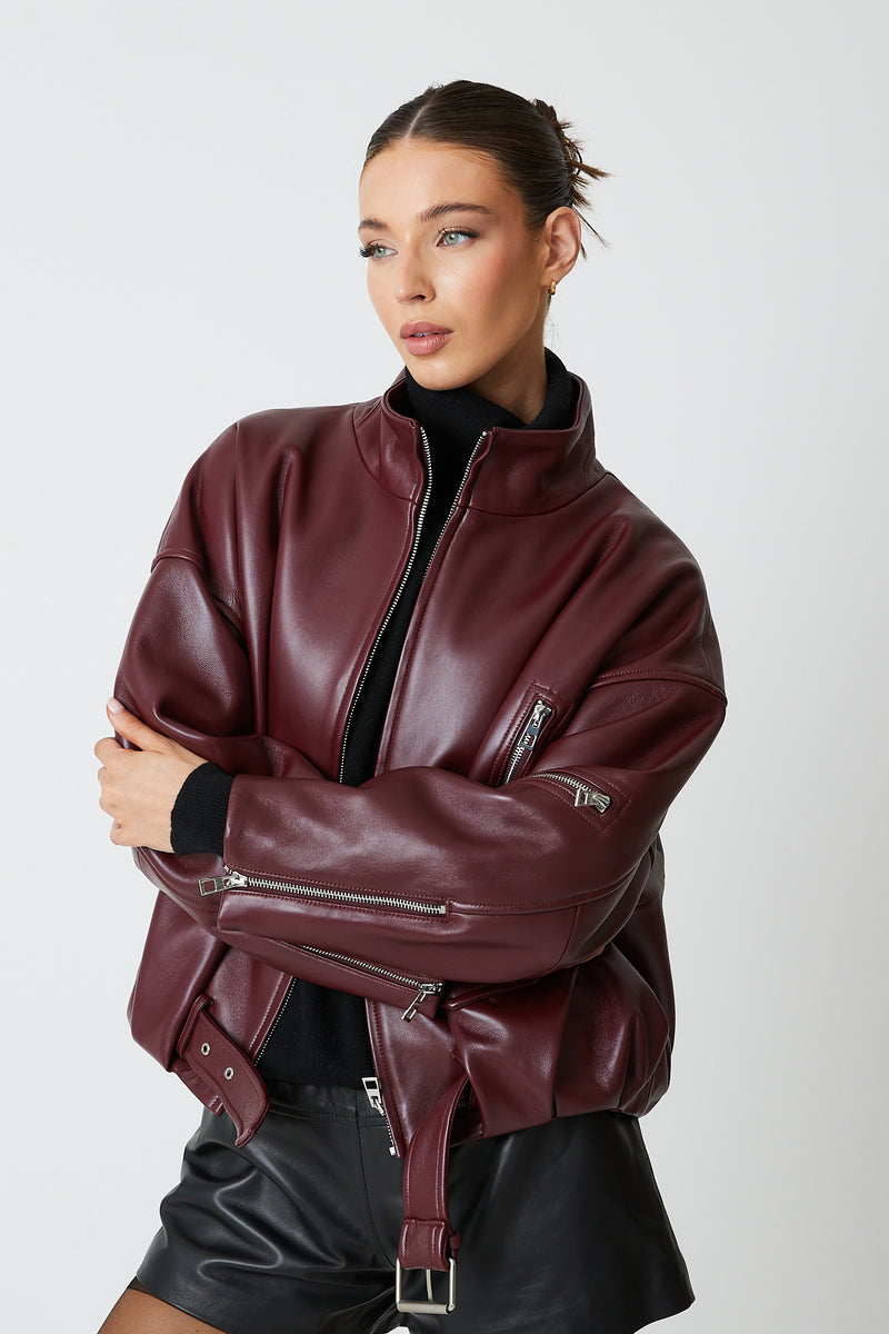 Allegra Leather Jacket