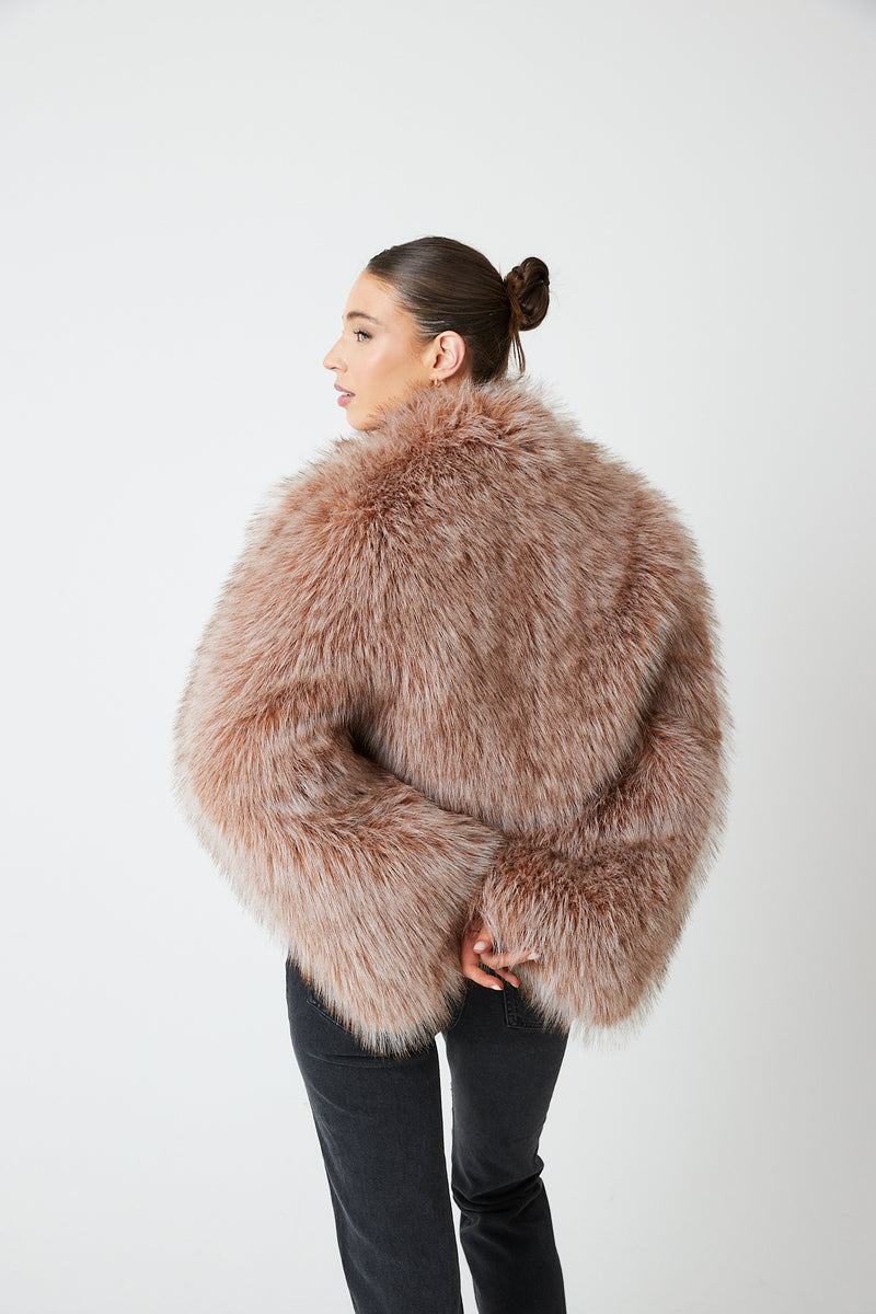 Lea Premium Faux Fur Coat