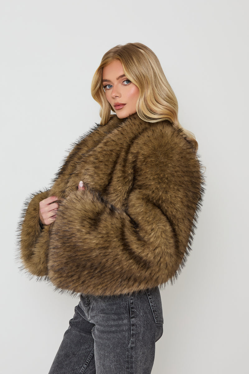 Lea Premium Faux Fur Coat