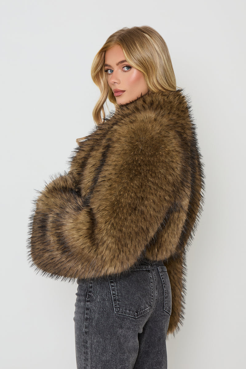 Lea Premium Faux Fur Coat