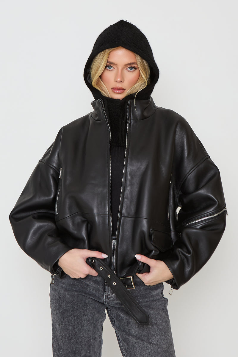 Allegra Leather Jacket