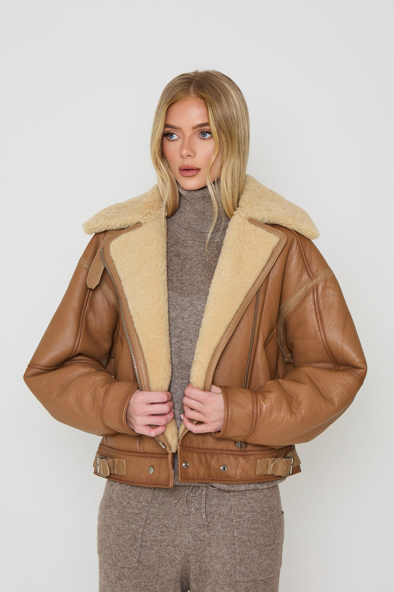 Lennan Shearling Bomber