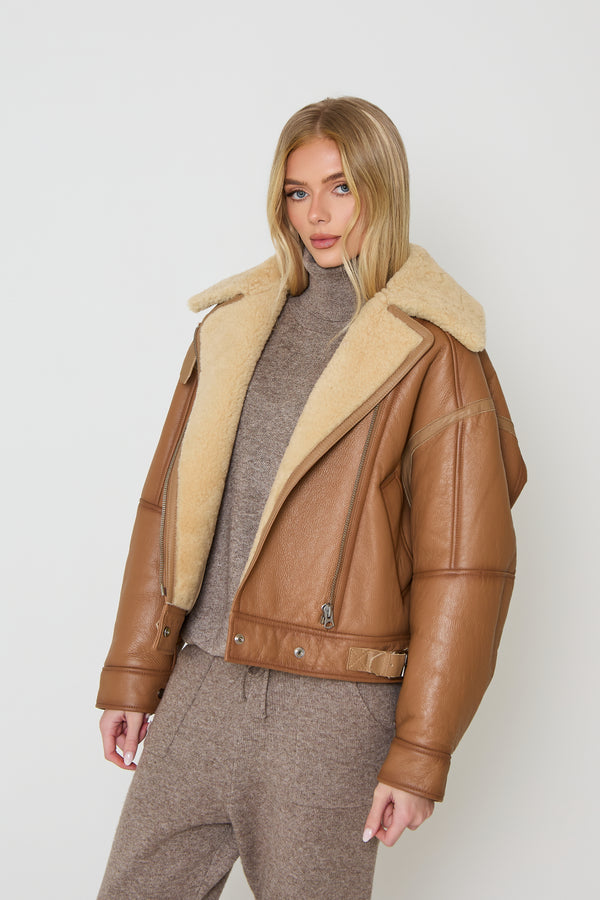 Lennan Shearling Bomber