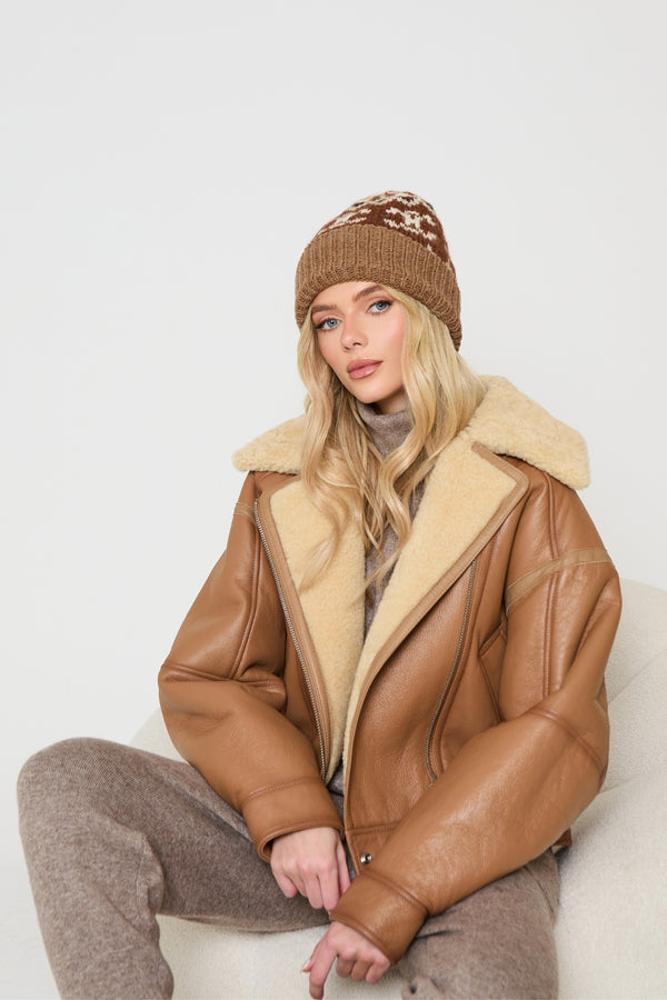 Lennan Shearling Bomber